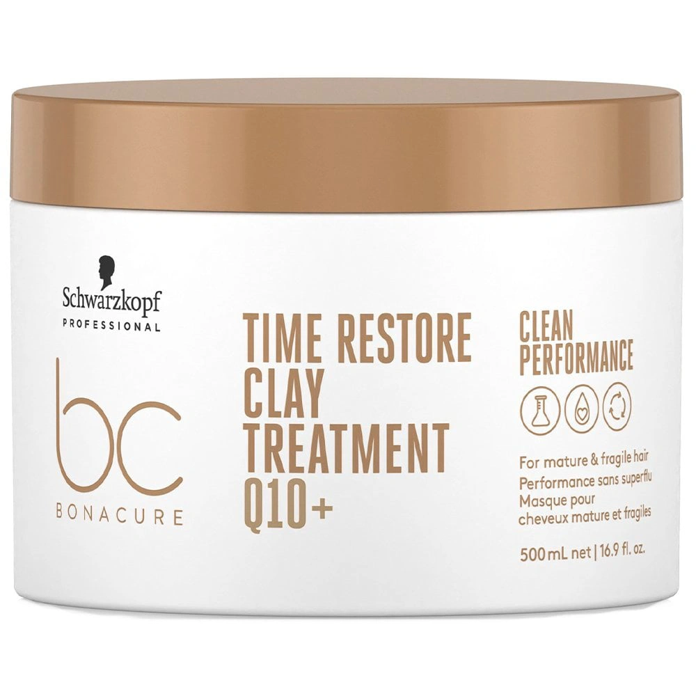 Schwarzkopf Q10 Time Restore Clay Treatment 500ml főképe